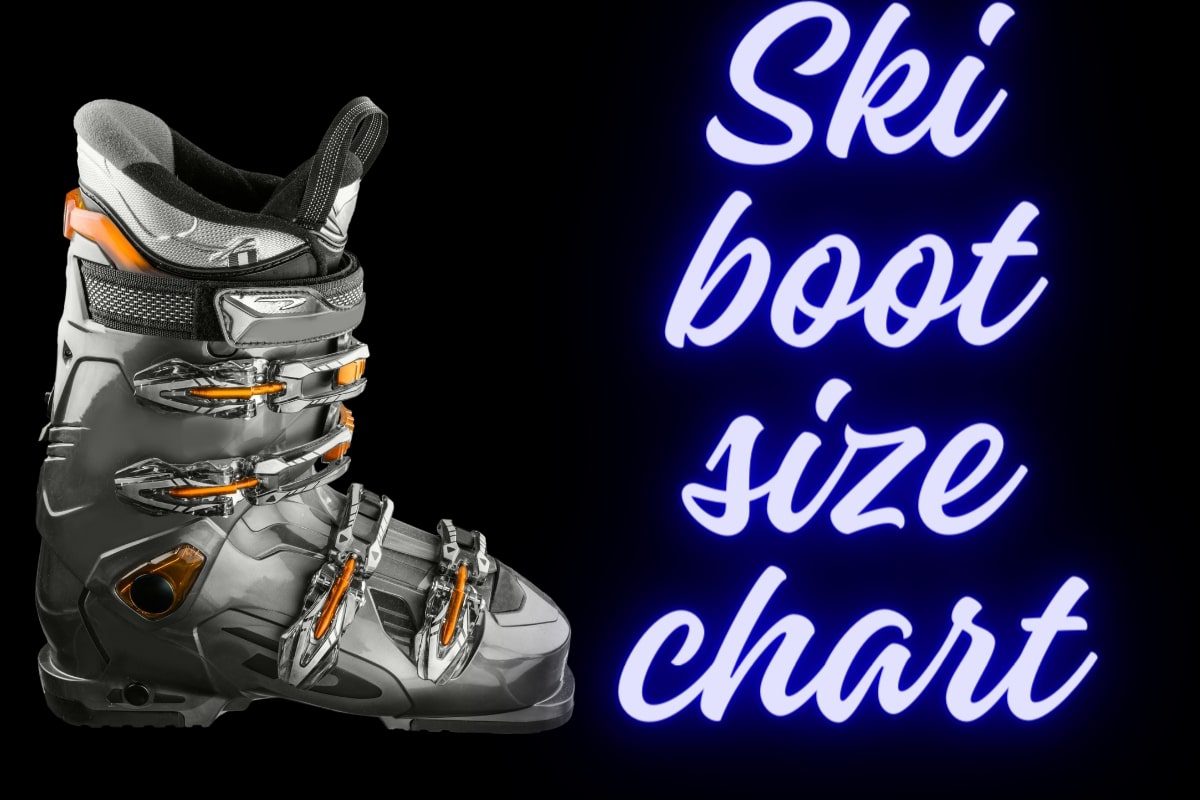 Ski Boot Size Chart with Mondopoints (Men, Women & Kids)